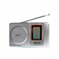 Mini Radio FM/AM New Science R24 Plata