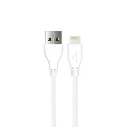 Cable De Datos New Science U-02 Blanco 3.0A 2m Para Iphone