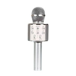 New Science WS-858 Silver Hifi Speaker Microphone