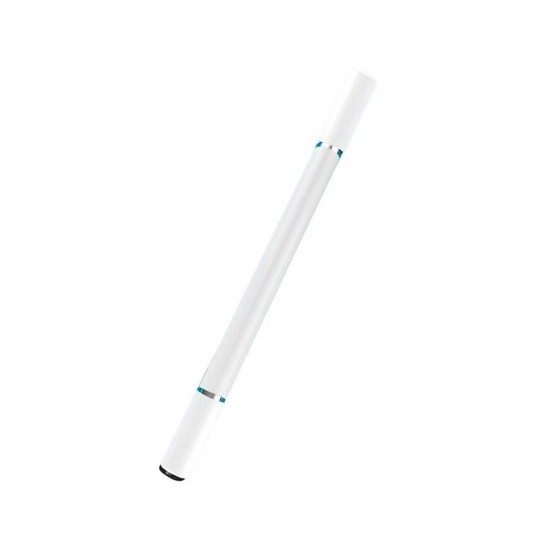 New Science EE-07 White Universal Rubber Pencil With Ballpoint Pen 15cm