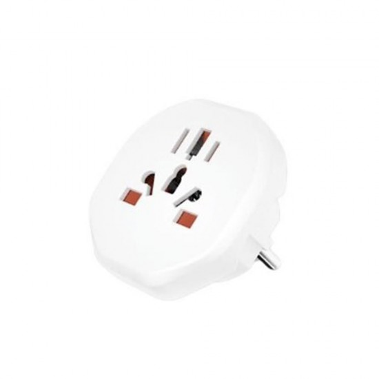 Adaptador Internacional New Science SLD-WL-09 Blanco 250V 10A