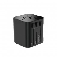 Adaptador Internacional New Science SLD-JY-301S Negro 230V 8A