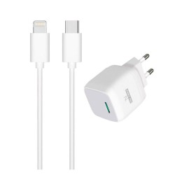 Cargador New Science SLD-T56 Blanco 240V 30W 5.0A USB-C Para Iphone