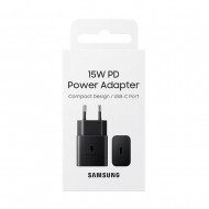 Adaptador Usb Samsung Ep-T1510 Preto 15w Tipo-C