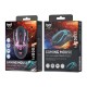 MTK G5060 Black 1200DPI Led Light 1.5m Cable Gaming Mouse