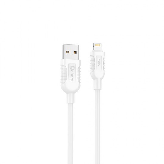 Cable De Datos Qcharx Lisbon Blanco 3A 1m Para Iphone