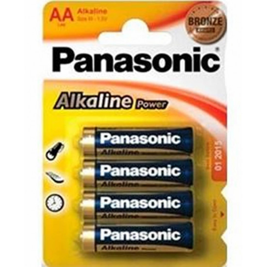 Pilha Panasonic Alkaline Power 1.5v Lr06 - Aa Size M