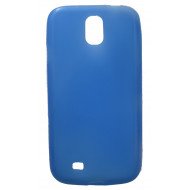 Capa De Silicio Samsung Galaxy S4 / I9500 Azul