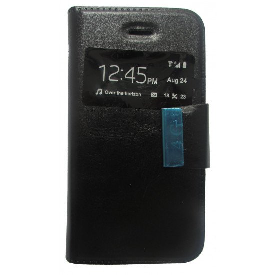 Flip Cover Janela Para Samsung Galaxy Note 8 N950 Black