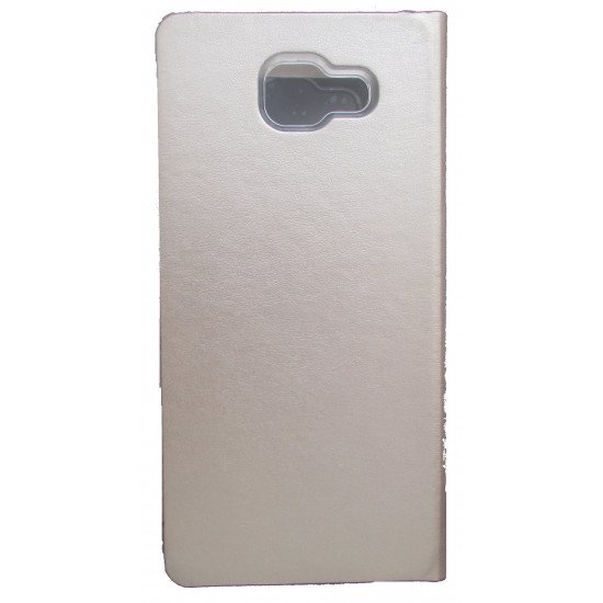 Capa Flip Cover S-View Samsung Galaxy A7 (2016) Dourado