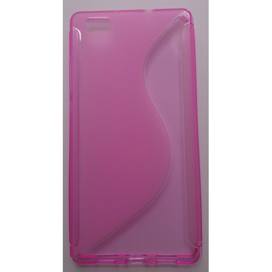 Capa De Silicio  Huawei P8 Lite Rosado