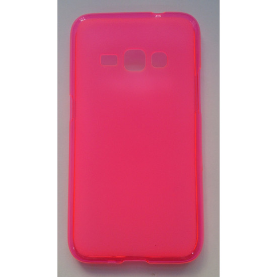 Capa Silicone Samsung Galaxy J1 (2016) Rosa