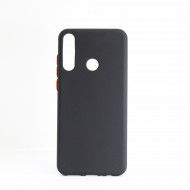 Hard Silicone Cover Huawei Y6p Black