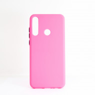 Hard Silicone Cover Huawei Y6p Pink