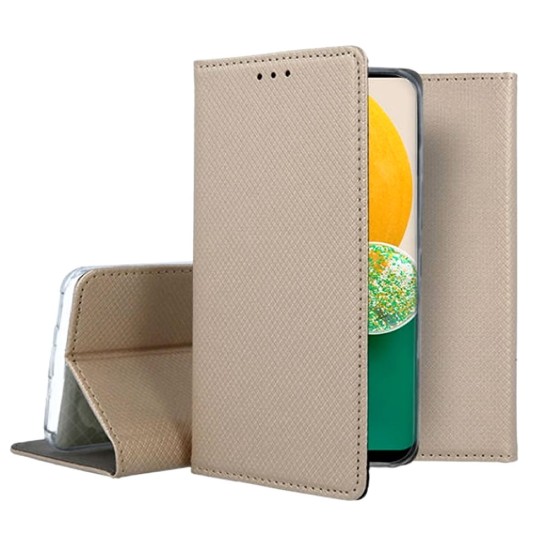 Capa Flip Cover Samsung Galaxy A13 5g/A136 Dourado Kabura