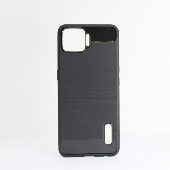 Carbon Case Para Oppo A73 2020 Negro