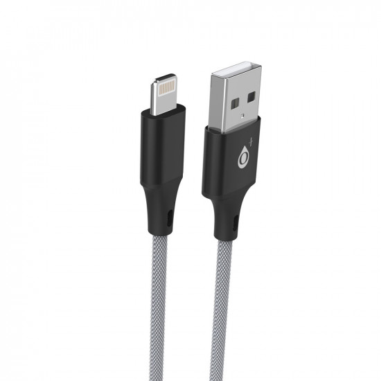 Cable De Datos One Plus B6246 Negro 2.4A 1m Para Iphone 8/X/12/13