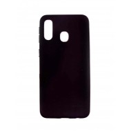 Capa De Silicone Samsung Galaxy A20e Negro