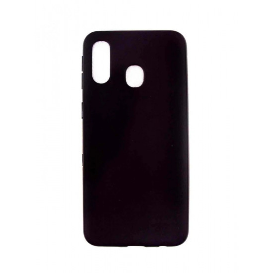 Capa De Silicone Samsung Galaxy A20e Negro