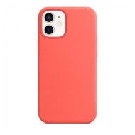 Capa Silicone Dura Apple Iphone 12 Mini 5.4 Rosa Solid