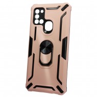 Tpu Kickstand Heavy Duty Hybrid Silicone Case Samsung Galaxy A21s Pink Anti-shock Finger Ring