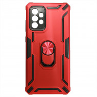 Tpu Kickstand Heavy Duty Hybrid Silicone Case Samsung Galaxy A72 Red Anti-shock Finger Ring