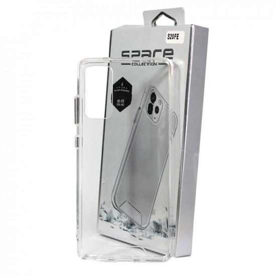 Capa Silicone Dura Samsung Galaxy S20 FE Transparente Premium