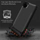 Carbon Protect Case Para Huawei P40 Lite E / Y7p Negro