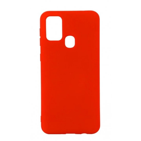 Capa De Silicone Samsung Galaxy S20 Fe Rojo Robusta