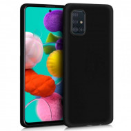 Silicone Cover Samsung Galaxy A21s Black Matt