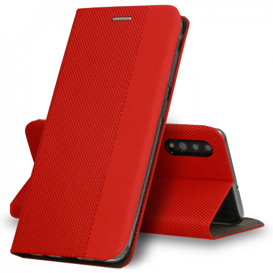 Capa Flip Cover Vennus Xiaomi Redmi 9c Rojo Sensitive Book