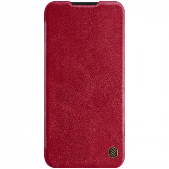 Capa Flip Cover Nillkin Quin Leather Samsung Galaxy A21s Vermelho