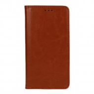 Flip Cover Book Special Case For Samsung Galaxy M31s Brown