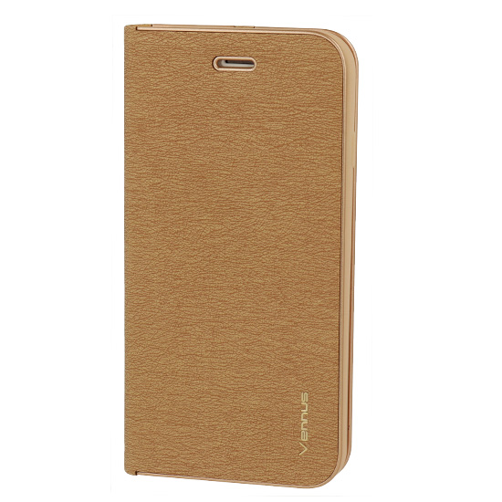 Capa Flip Cover Vennus Huawei Y5p Dourado