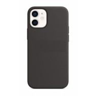 Capa Silicone Dura Apple Iphone 12 Mini 5.4 Negro Solid