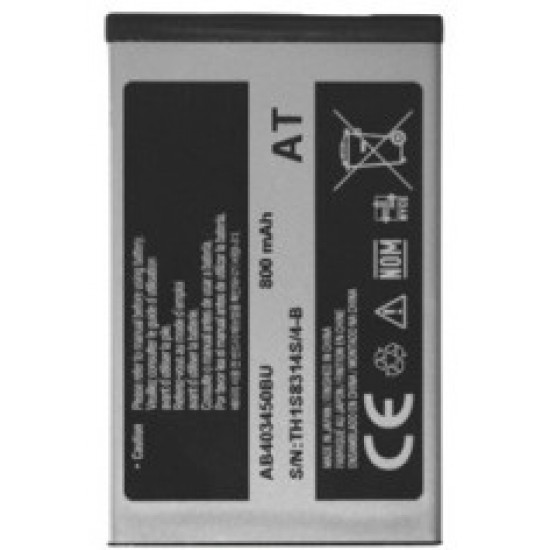 Bateria Ab403450bu Samsung Gt- S3500 800mah Bulk