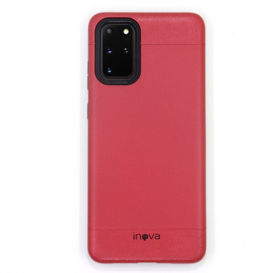 Funda de silicona dura Samsung Galaxy S20 PLUS/S11 Rojo