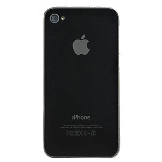 Back Cover  Apple Iphone 4 Black