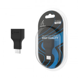 Adaptador De Hdmi F/ Mini Hdmi M Pacifico Tp-w093 Negro