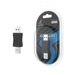 Adaptador De Usb Am/am Pacifico Tp-w105 Negro