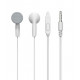 One Plus Headphones Nc3166 White 3.5mm Plug 1.2m Plug Type High Sound Quality