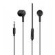 AURICULAR ONE PLUS C5146 NEGRO 3.5MM PLUG 1.2M LENGHT