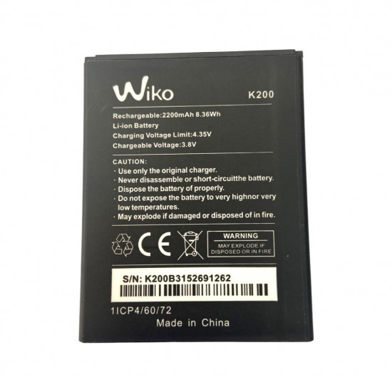 BATERIA WIKO Y50