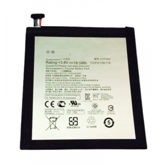 Bateria Asus C11p1502 Asus Zenpad 10 Z300c, Z300cl, Z300cnl, 4890mah