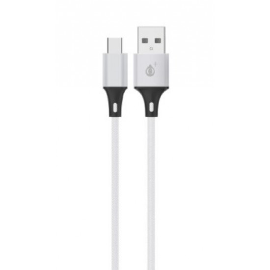 Cabo De Dados One Plus B6244 Branco 2.4a 1m Micro Usb