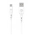 Cabo De Dados One Plus Nb1253 Branco 2.4a 1m Micro Usb