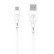 Cabo De Dados One Plus Nb1253 Branco 2.4a 1m Micro Usb