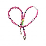 Cell Phone Cord 60cm Pink Love