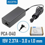 Carregador De Portátil Accetel Pca-040 45w 19v 2.37a 3.0*1.0mm