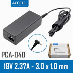 Cargador De Portátil Accetel PCA-040 45W 19V 2.37A 3.0*1.0mm